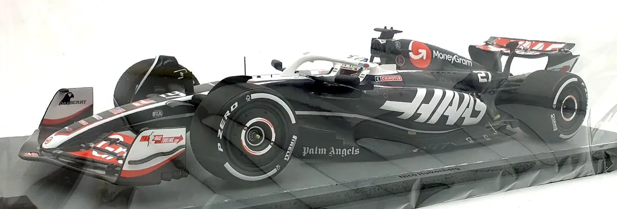 Spark 1/18 Scale 18S991 Moneygram Haas F1 Team Vf-24 #27 9Th Australian Gp 2024 1