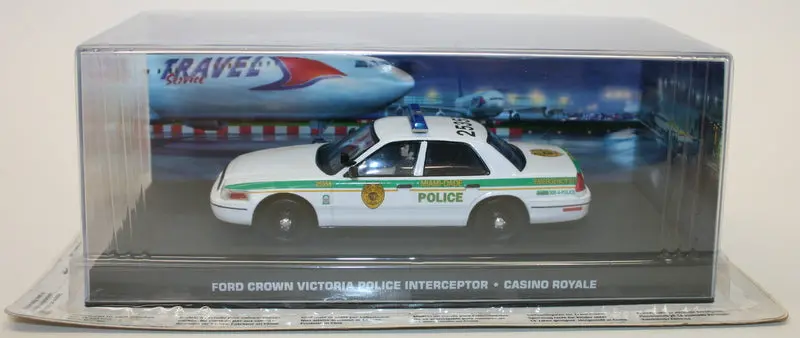 Fabbri 1/43 Scale Diecast - Ford Crown Victoria Police Interceptor Casino Royale 1