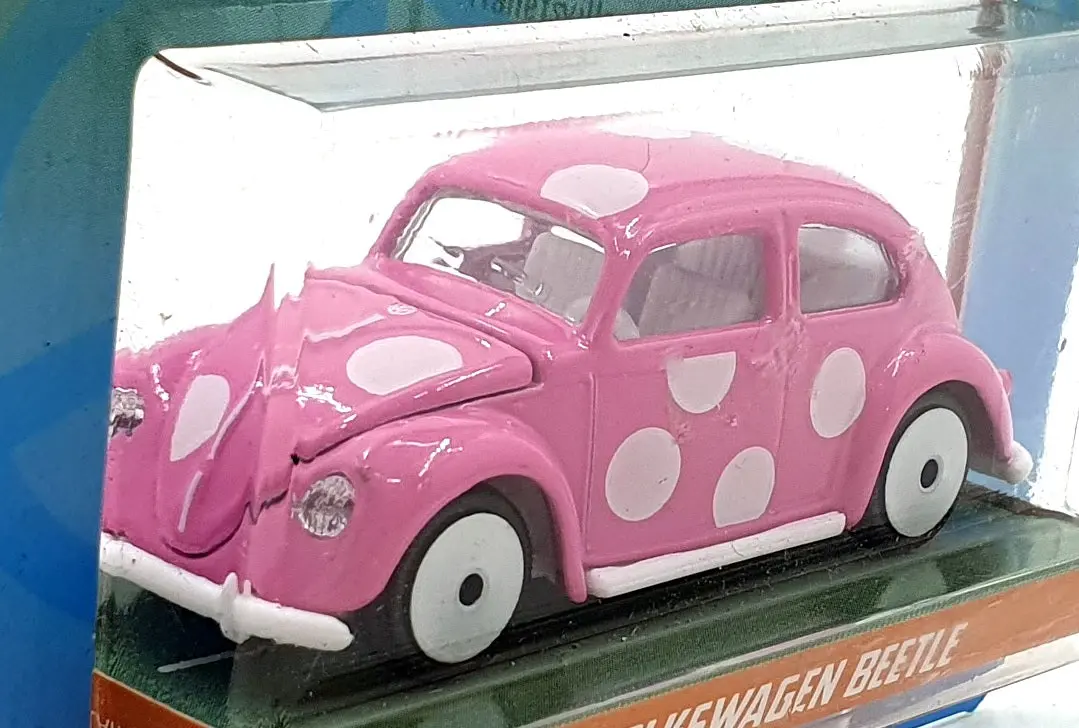 Jada Toys 1/64 Scale 100426R - Volkswagen Beetle - Pink 1