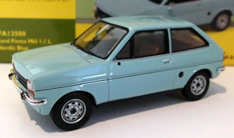 Vanguards 1/43 Va12500 Ford Fiesta Mk1 1.1L Nordic Blue 1