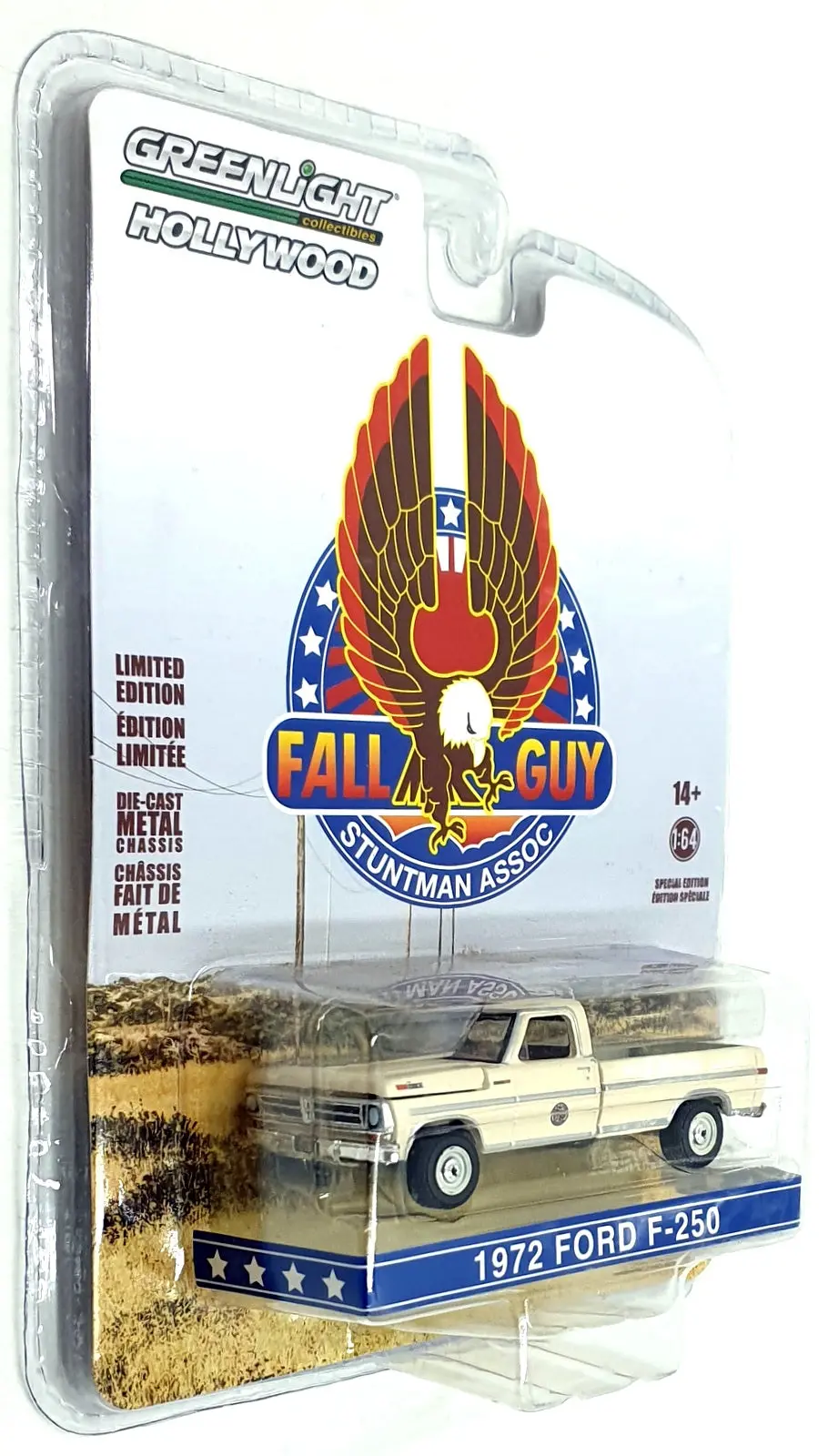 Greenlight 1/64 Scale 44965-C - 1972 Ford F-250 Truck - Fall Guy 1