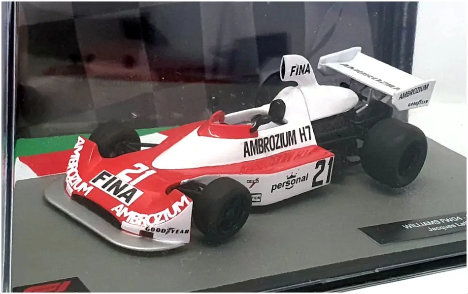 Altaya 1/43 Scale 28522J - F1 Williams Fw04 1975 J. Laffite - Red/White 1