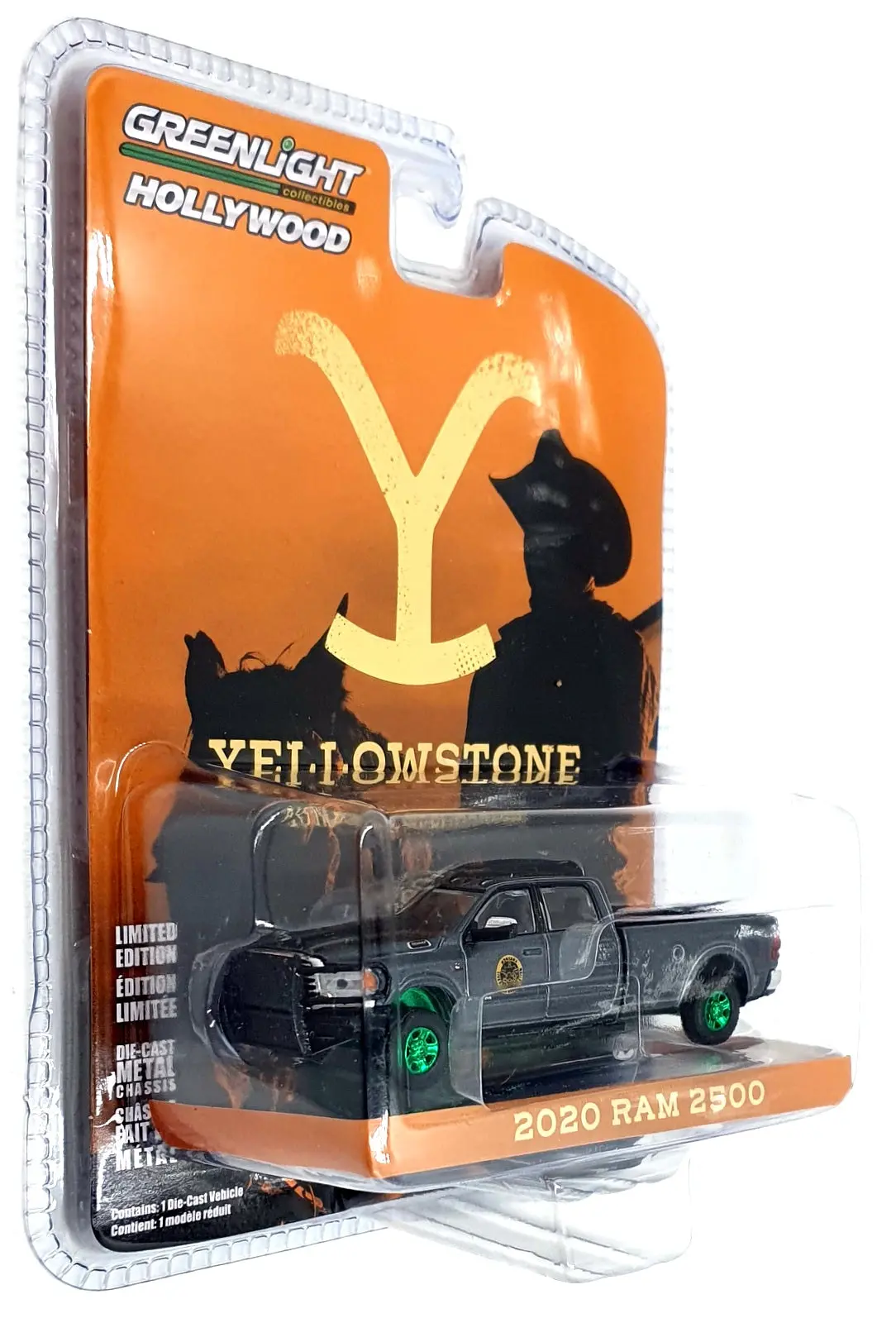 Greenlight 1/64 Scale Diecast 44990-F - 2020 Ram 2500 Yellowstone - Chase 1