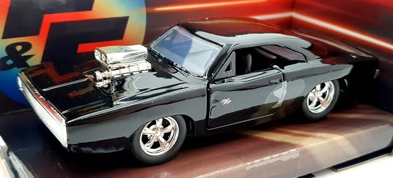 Jada 1/32 Scale Diecast 97042 Fast And Furious Dom's Dodge Charger R/T Black 1