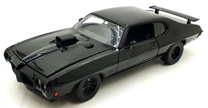 Acme 1/18 Scale Diecast A1801217 - 1970 Pontiac Gto Judge Justified - Black 1