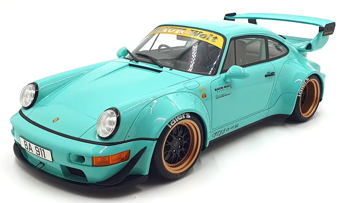 Gt Spirit 1/12 Scale Resin Gt951 - Porsche Rwb - Present Blue 1