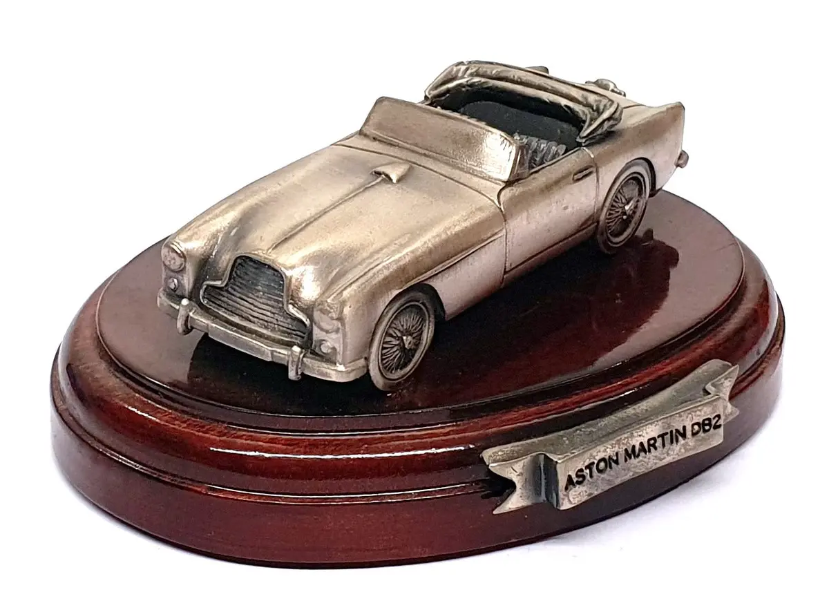 Unknown Brand Pewter Model On Plinth S2041 - Aston Martin Db2 1