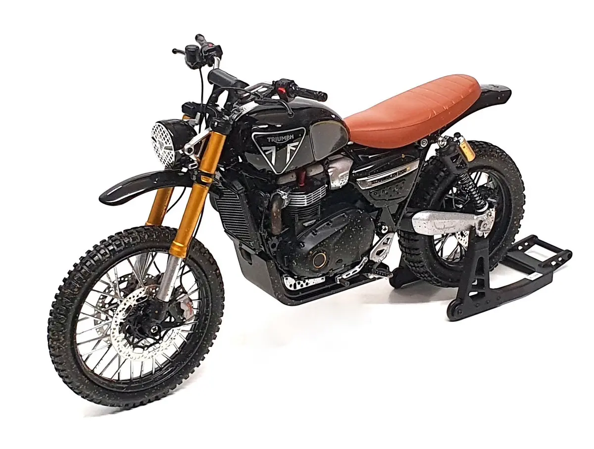 Corgi 1/12 Scale Cc08403 Triumph Scrambler 1200Xe Norway Bond 007 No Time To Die 1