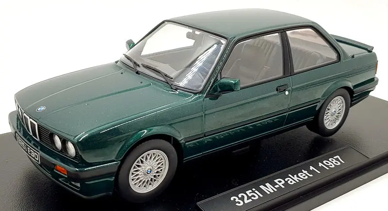 Kk Scale 1/18 Scale Diecast Kkdc180744 - Bmw 325I M-Paket 1 1987 - Green 1