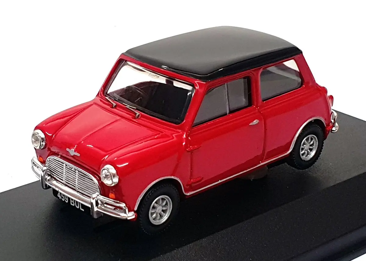 Vanguards 1/43 Scale Va02500 - Mini Cooper - Red With Black Roof 1