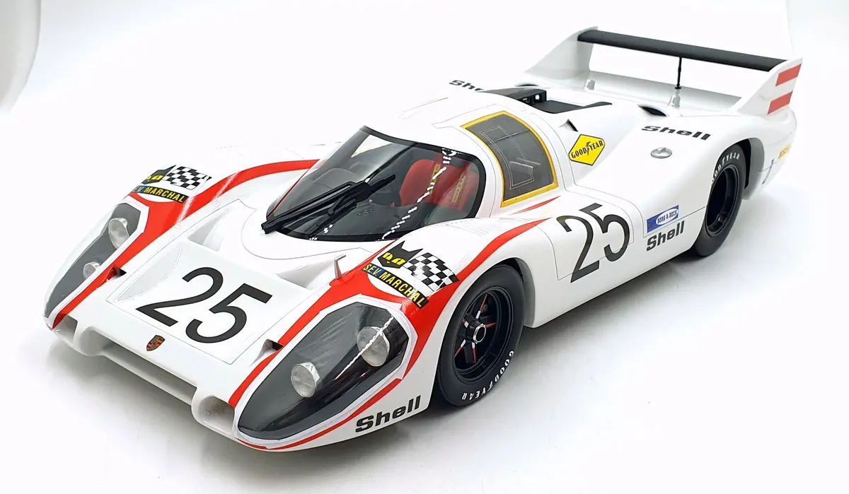 Cmr 1/12 Scale Cmr12015 - Porsche 917 Long Tail Le Mans 1970 #25 Pole 1