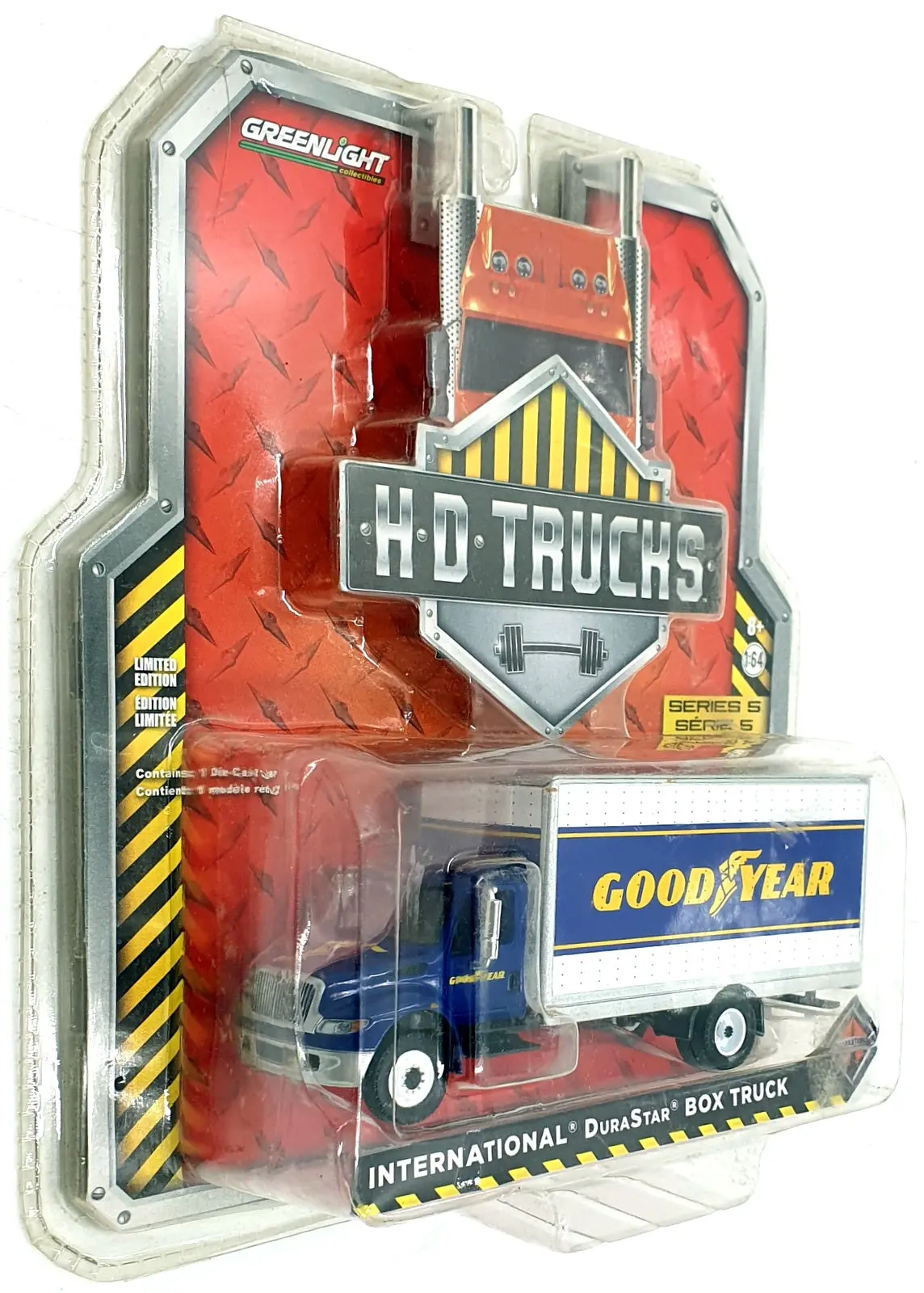 Greenlight 1/64 Scale 33050 - International Durastar Box Truck - Good Year 1