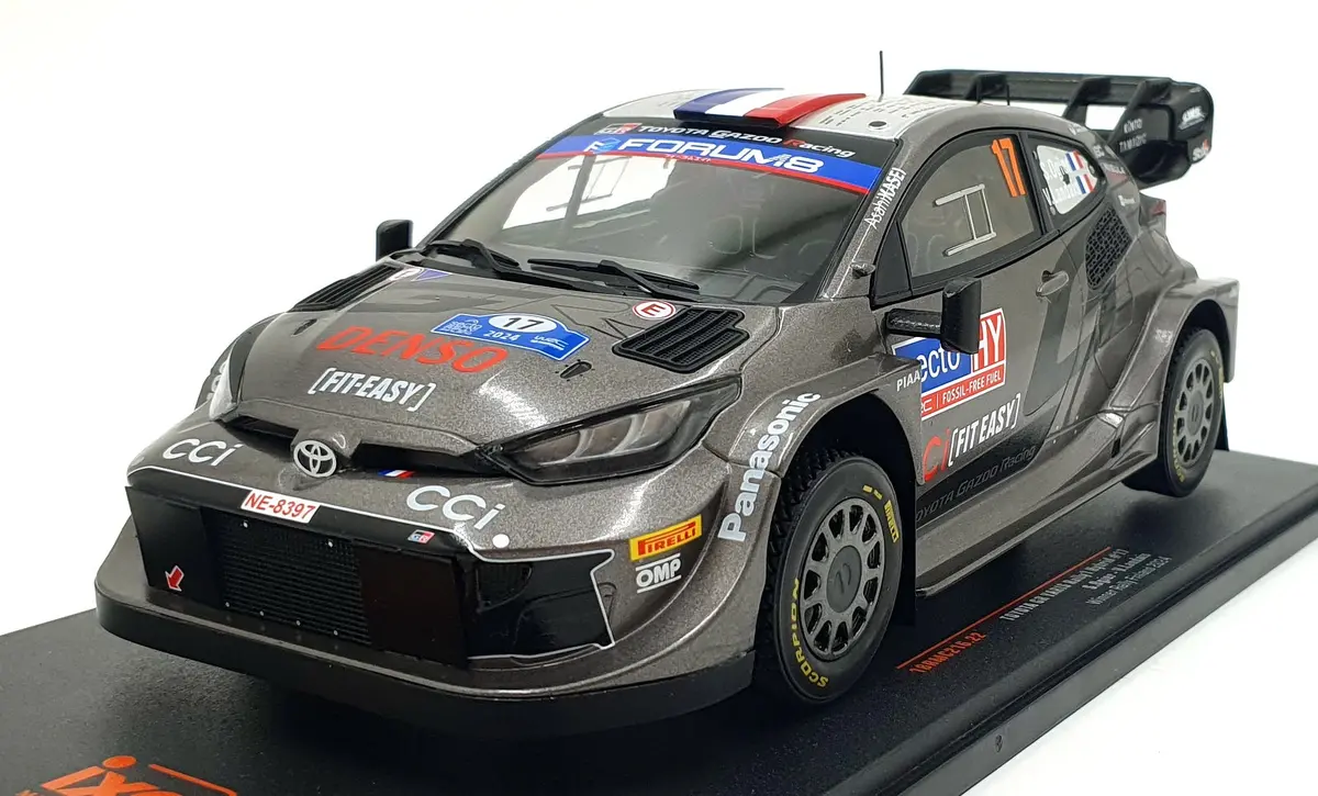 Ixo 1/18 Scale 18Rmc216.22 - Toyota Gr Yaris Rally1 Hybrid #17 Finland 2024 1