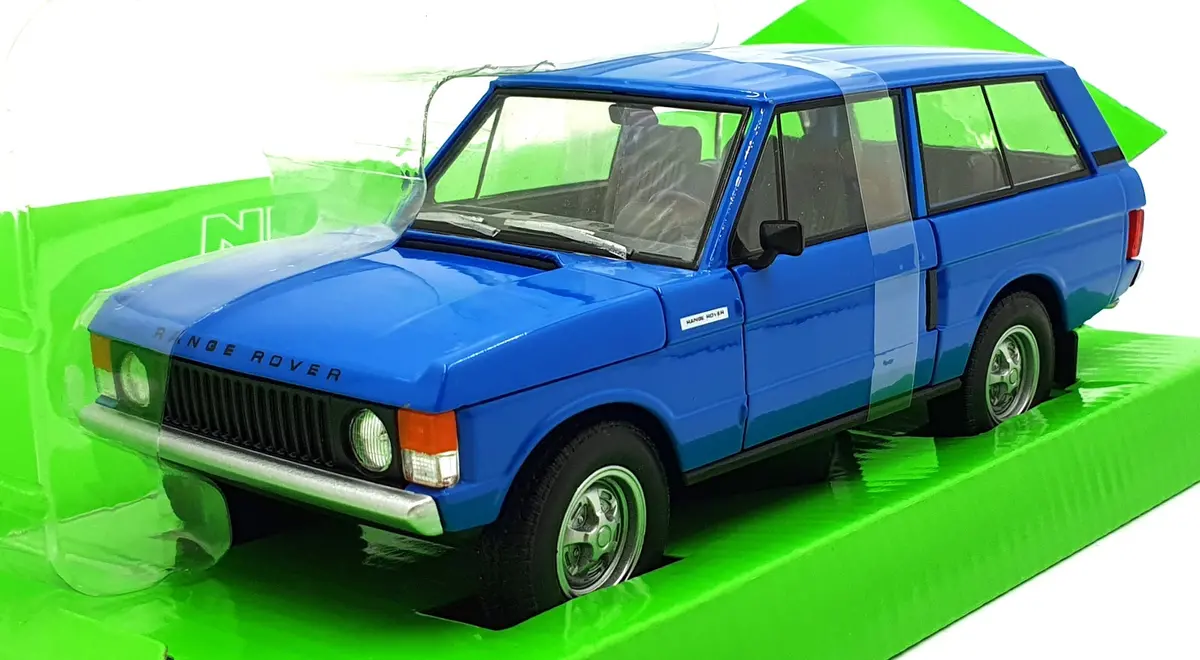 Welly Nex 1/24 Scale Diecast 24128W-L.Blue - 1970 Land Rover Range Rover L.Blue 1