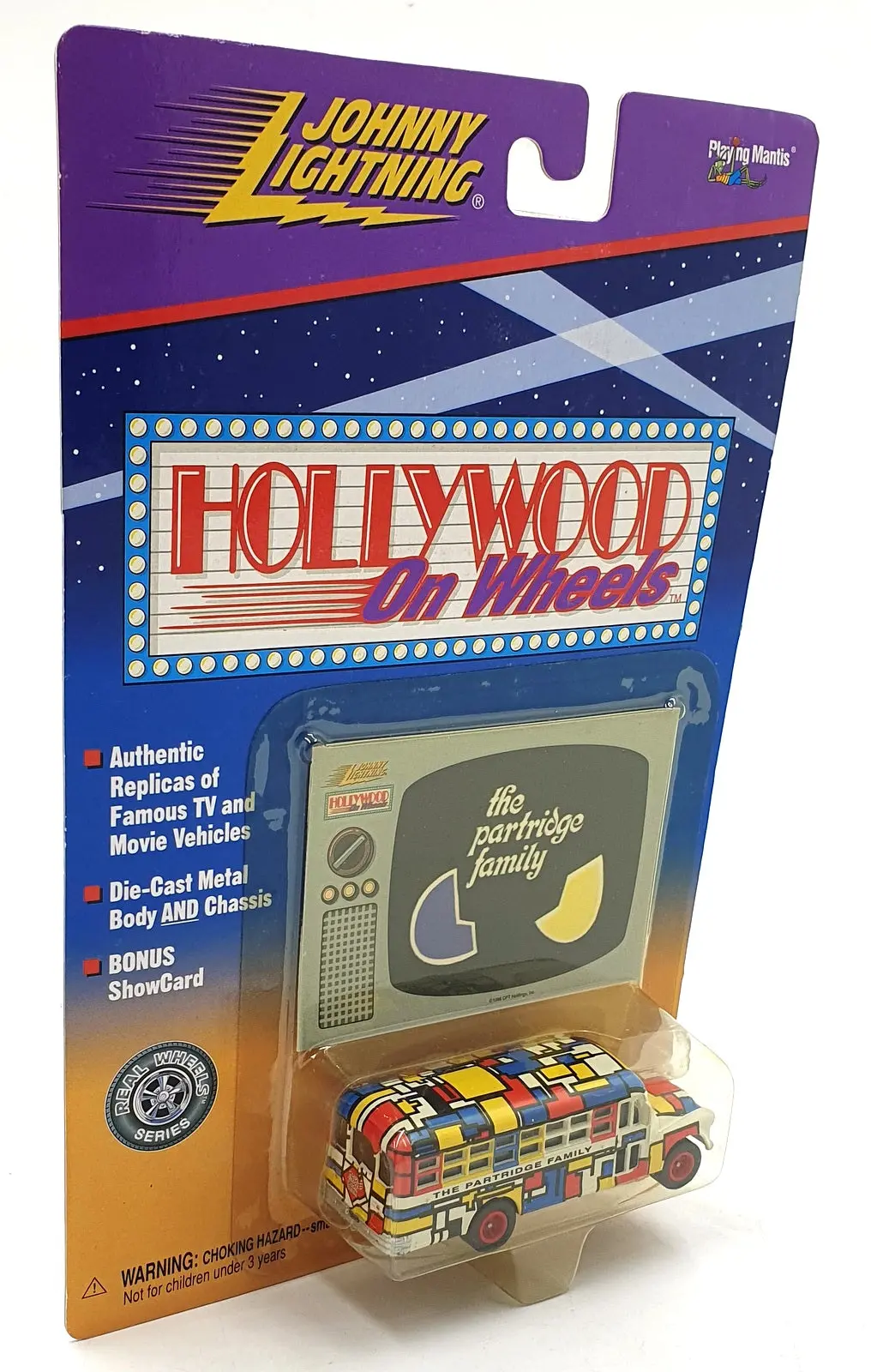 Johnny Lightning 1/64 Scale 431-00 - The Patridge Family Bus - Show Card 2