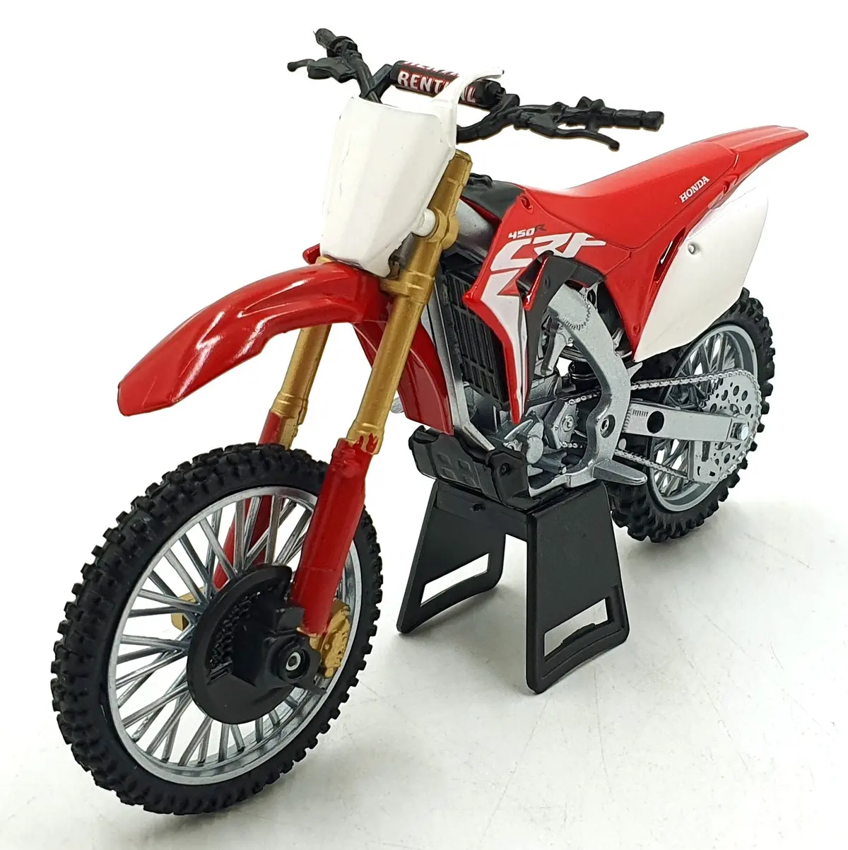 Newray 1/12 Scale 57873 - Honda Crf450r Motorbike - Red/White 1