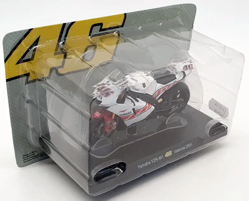 Altaya 1/18 Scale Ffr14 - Yamaha Yzr M1 #46 Valentino Rossi Valencia 2005 1