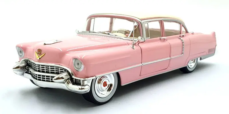 Greenlight 1/24 Scale 84092 - Elvis 1955 Cadillac Fleetwood Series 60 Pink 1
