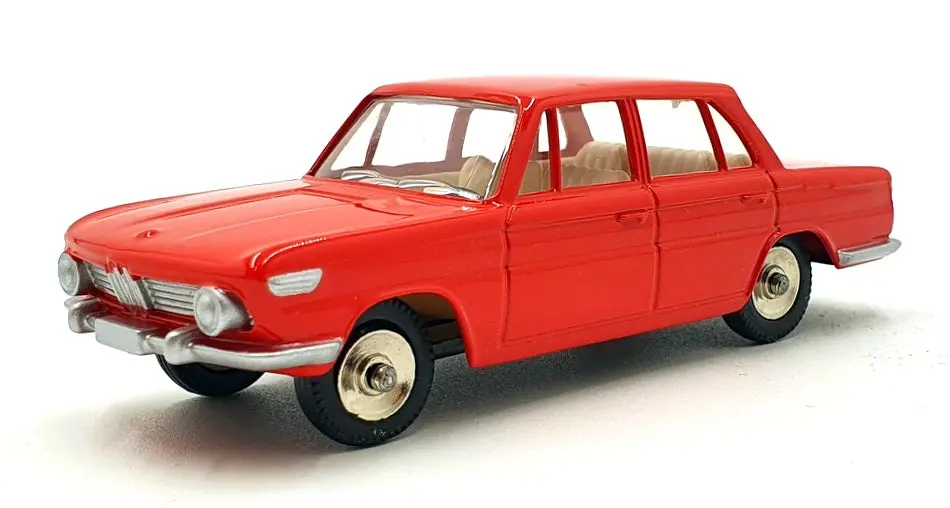 Atlas Dinky Toys Appx 1/43 Scale 534 - Bmw 1500 - Red 1