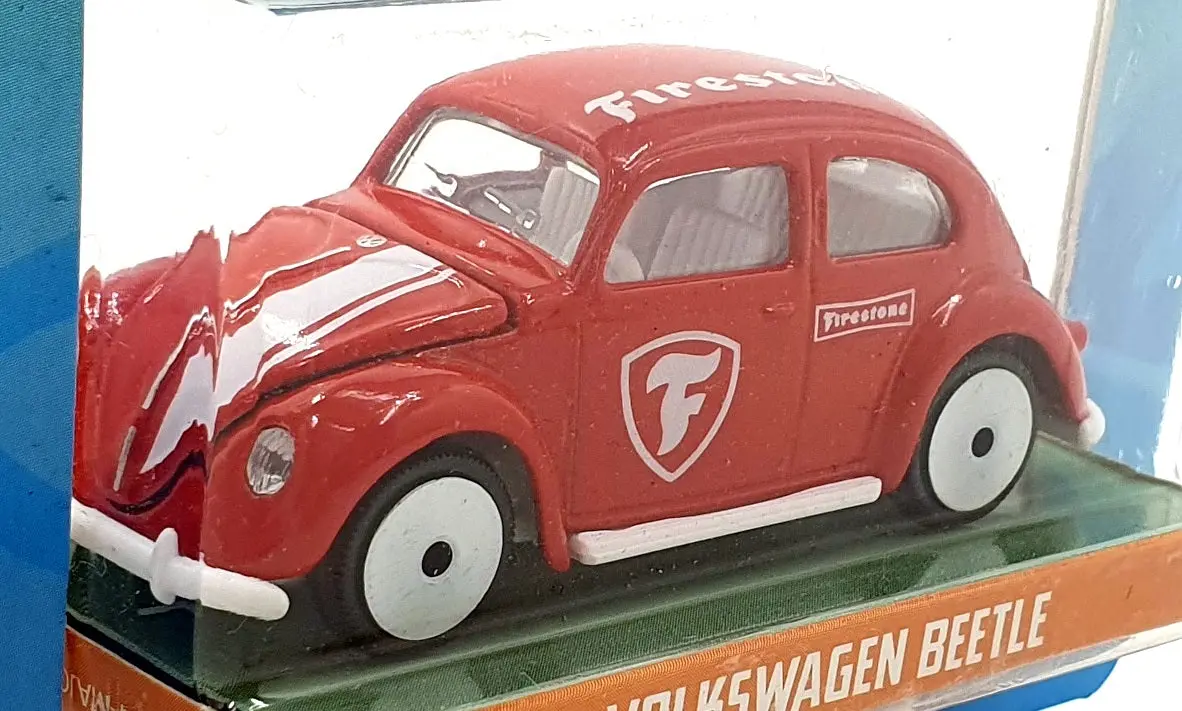 Jada Toys 1/64 Scale 100426M - Volkswagen Beetle - Red 1