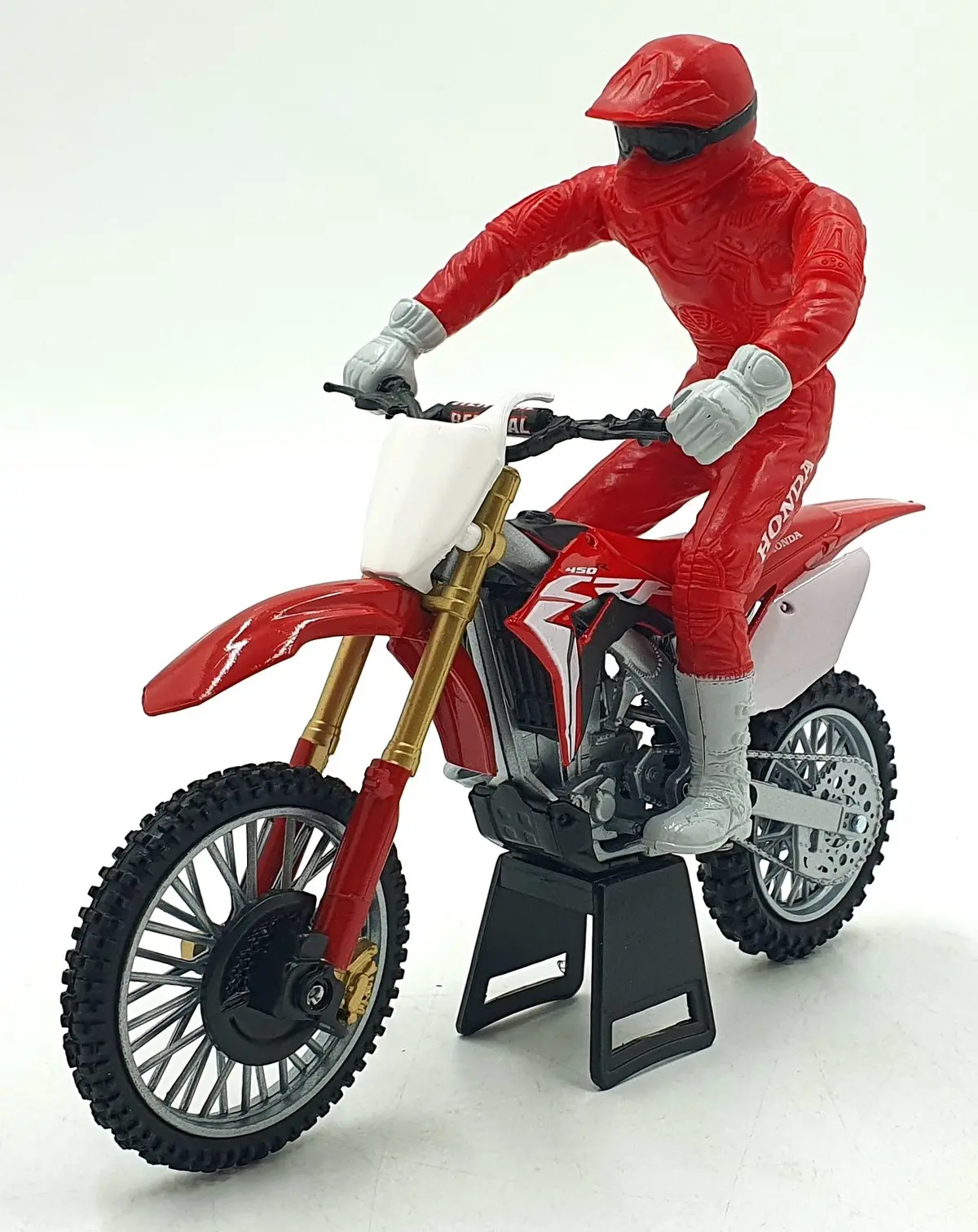 Newray 1/12 Scale 583451 - Honda Crf 450R Motorbike - Red/White 1