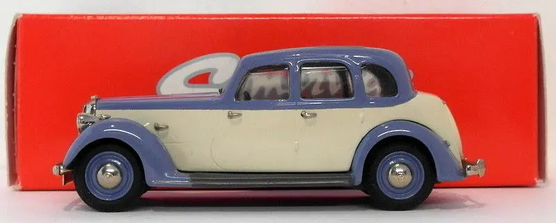 Somerville Models 1/43 Scale 148 - 1937 P-2 Rover (6 Light) - Blue/Cream 1