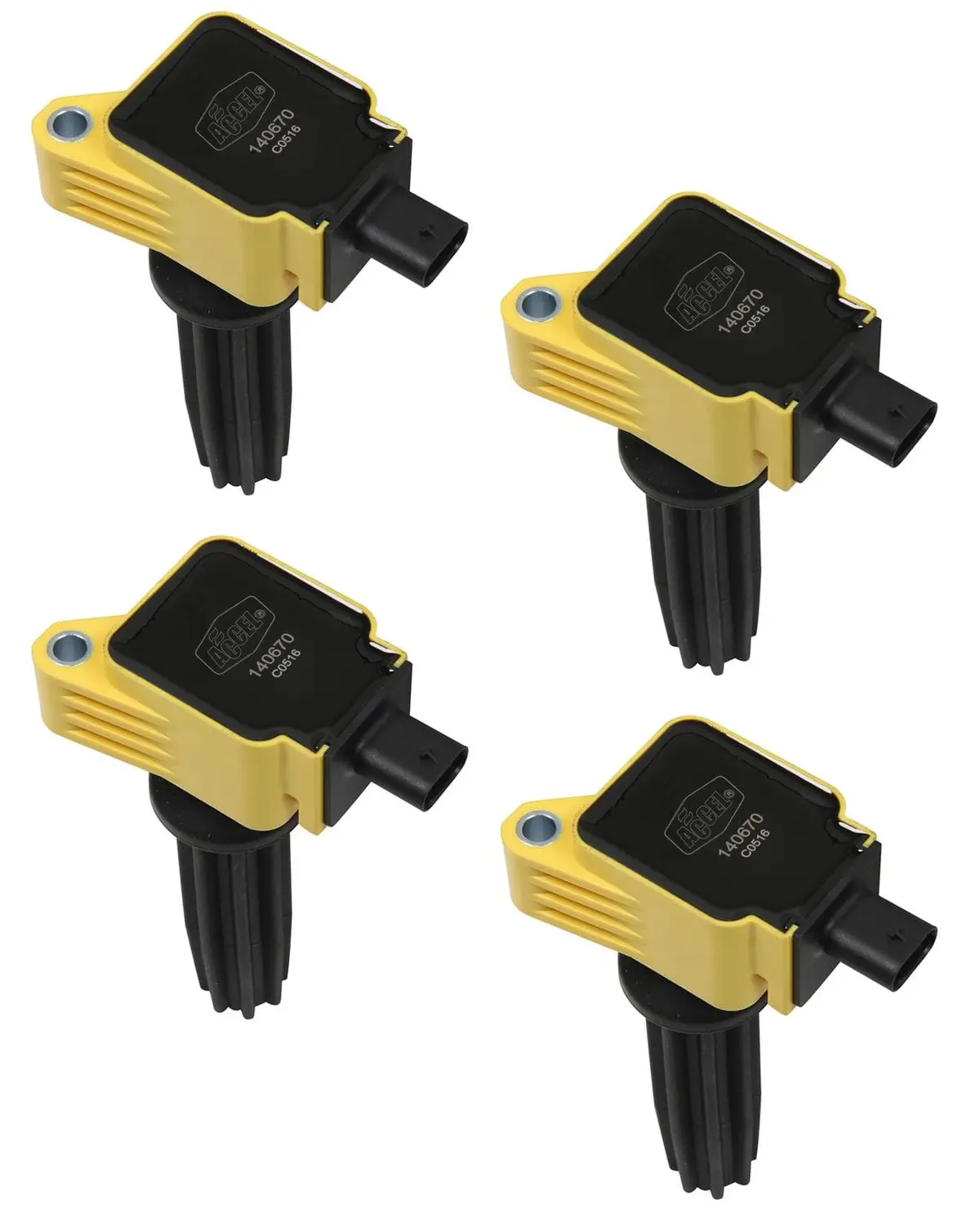 Accel 140670-4 High-Performance Super Ignition Coils 1