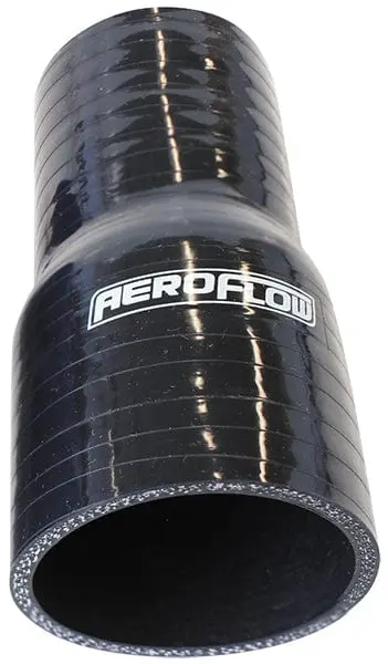 Gloss Black Silicone Reducer Hose — 35Mm To 25Mm (1-3/8" To 1") 1