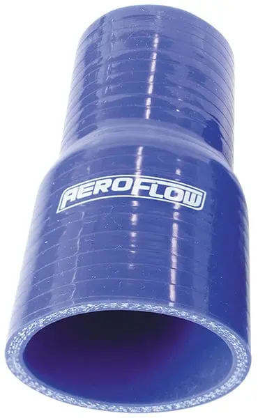 Gloss Blue Silicone Hose Adapter – 1-3/4" To 1-1/2" Straight Reducer/Expander (44Mm → 38Mm) 1