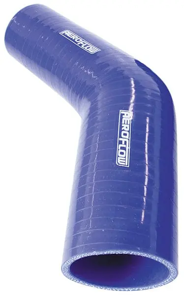 Gloss Blue 45° Silicone Hose Reducer/Expander – 1.5" To 1" Id (38Mm To 25Mm) A 1