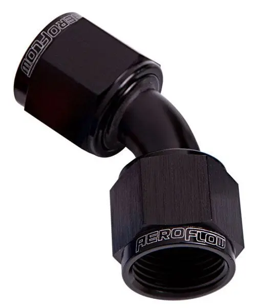 Black -10An 45° Female Swivel Coupler – Model Af132-10Blk 1