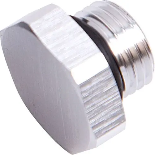Orb Port Plug – 12An Stainless Steel Threaded Cap 1