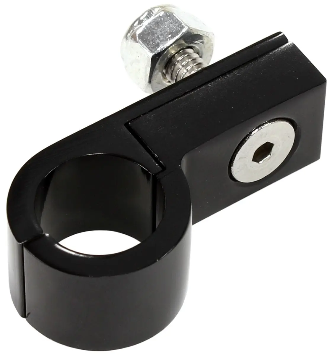 Billet Aluminum P-Clamp – 7/16" Id (11.1Mm), Black Anodized (Af157-07Blk) 1
