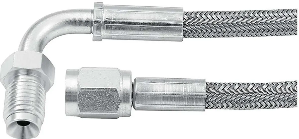 Allstar Braided Stainless Steel Brake Lines – 24" Length (All46332-24) 1