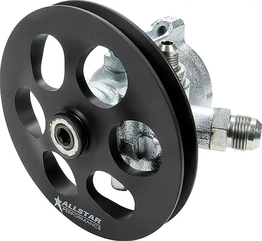 Allstar Performance All48250 Power Steering Pump With Integrated Pulley – High-Flow Design 1