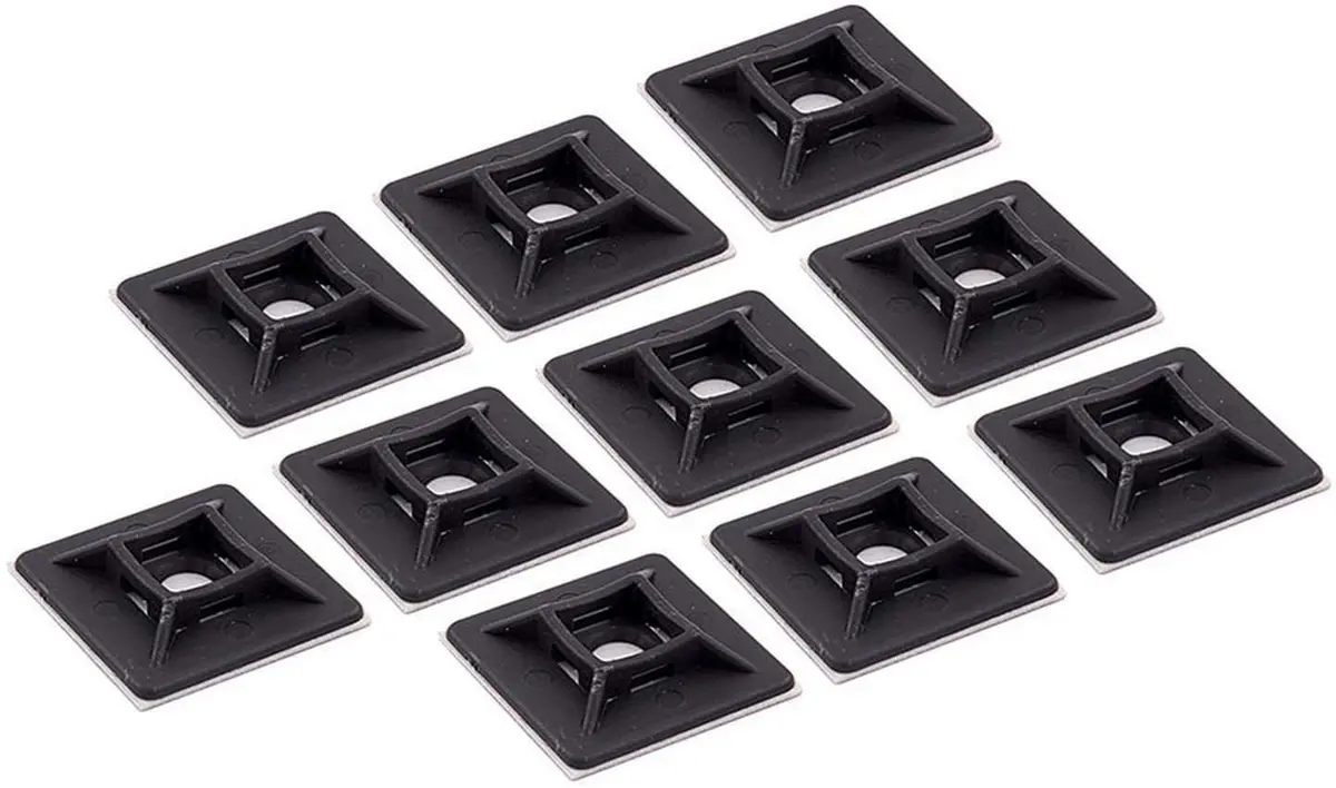 Allstar Performance All14117 Wire Tie Base – Adjustable Nylon Mounting System 1