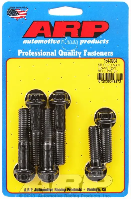 Arp Bellhousing Bolt Kit – High-Strength Steel, Set 154-0904 1