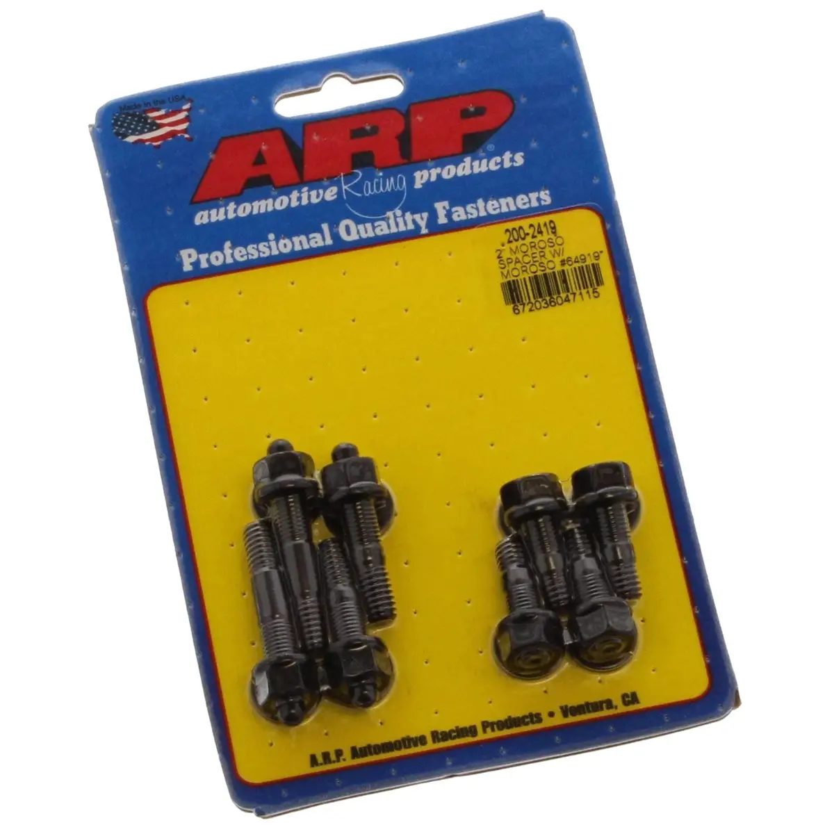 Arp Carburetor Mounting Studs – Heat-Treated Chromoly, Part 200-2419 1