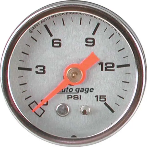 Autometer Au2178 Fuel Pressure Gauge — Analog Series 1