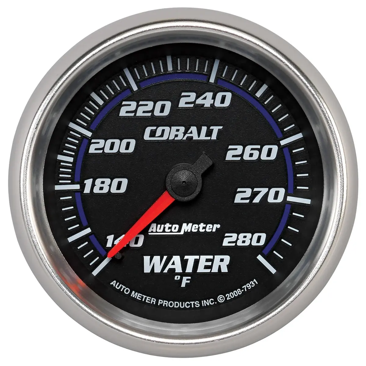 Cobalt Au7931 Water Temperature Gauge – Analog, 2-1/16" Dial 1