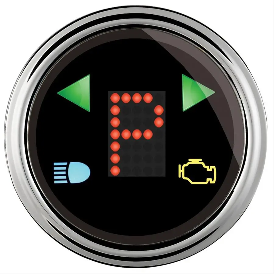 Autometer 1460 Digital Shift Light Indicator – Programmable Rpm Trigger 1
