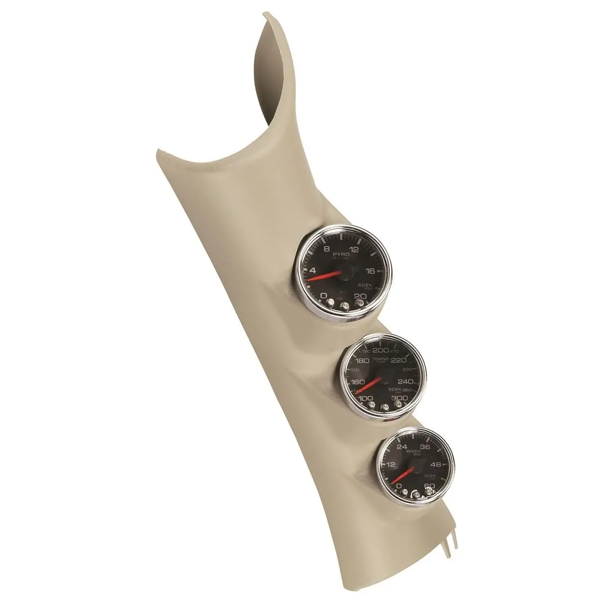 Autometer Spek-Pro P73003 Diesel Truck Gauge & Pillar Mount Kit 1