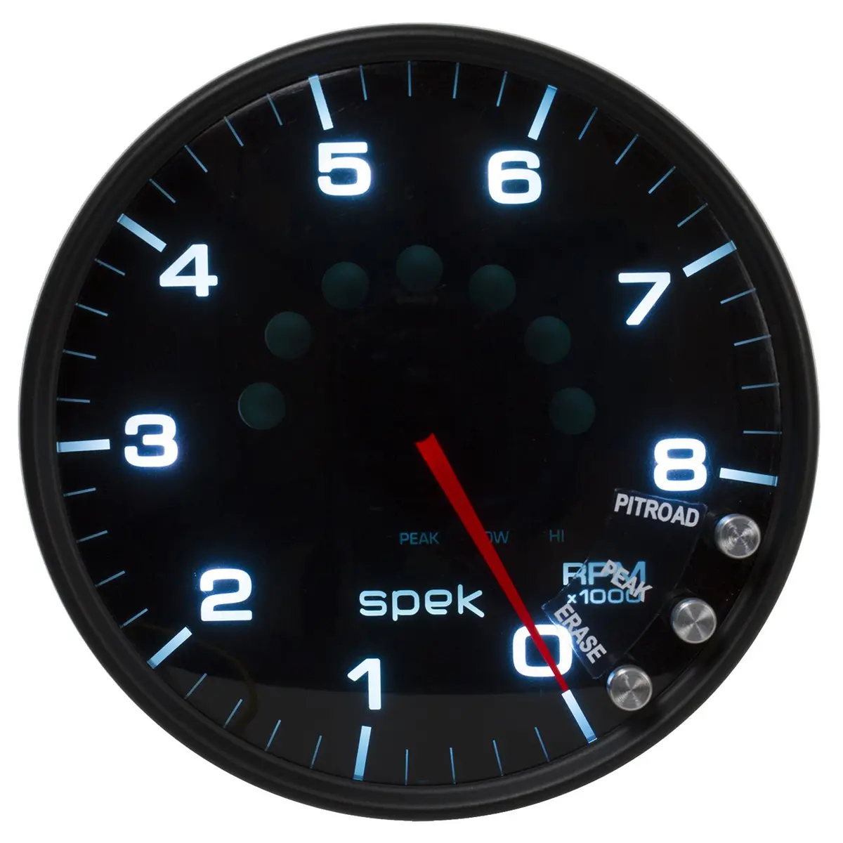 Autometer P23852 Spek-Pro Digital Tachometer – 0–10,000 Rpm, Shift Light Enabled 1