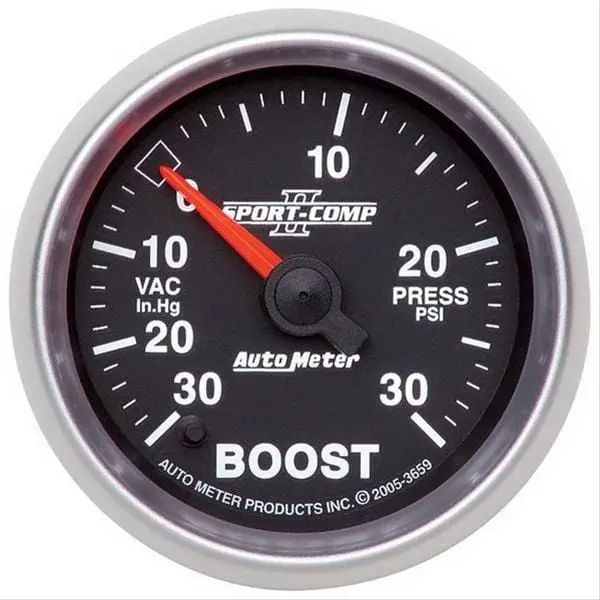 Autometer 3659 Sport-Comp Ii Analog Gauge Set – 2-1/16" Diameter 1