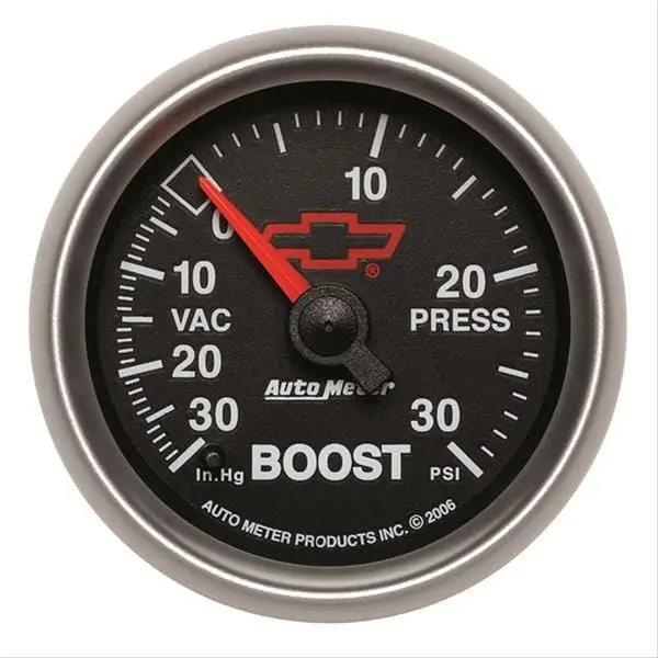 Autometer Sport-Comp Ii Analog Gauges With Chevy Bowtie Design – 3603-00406 2
