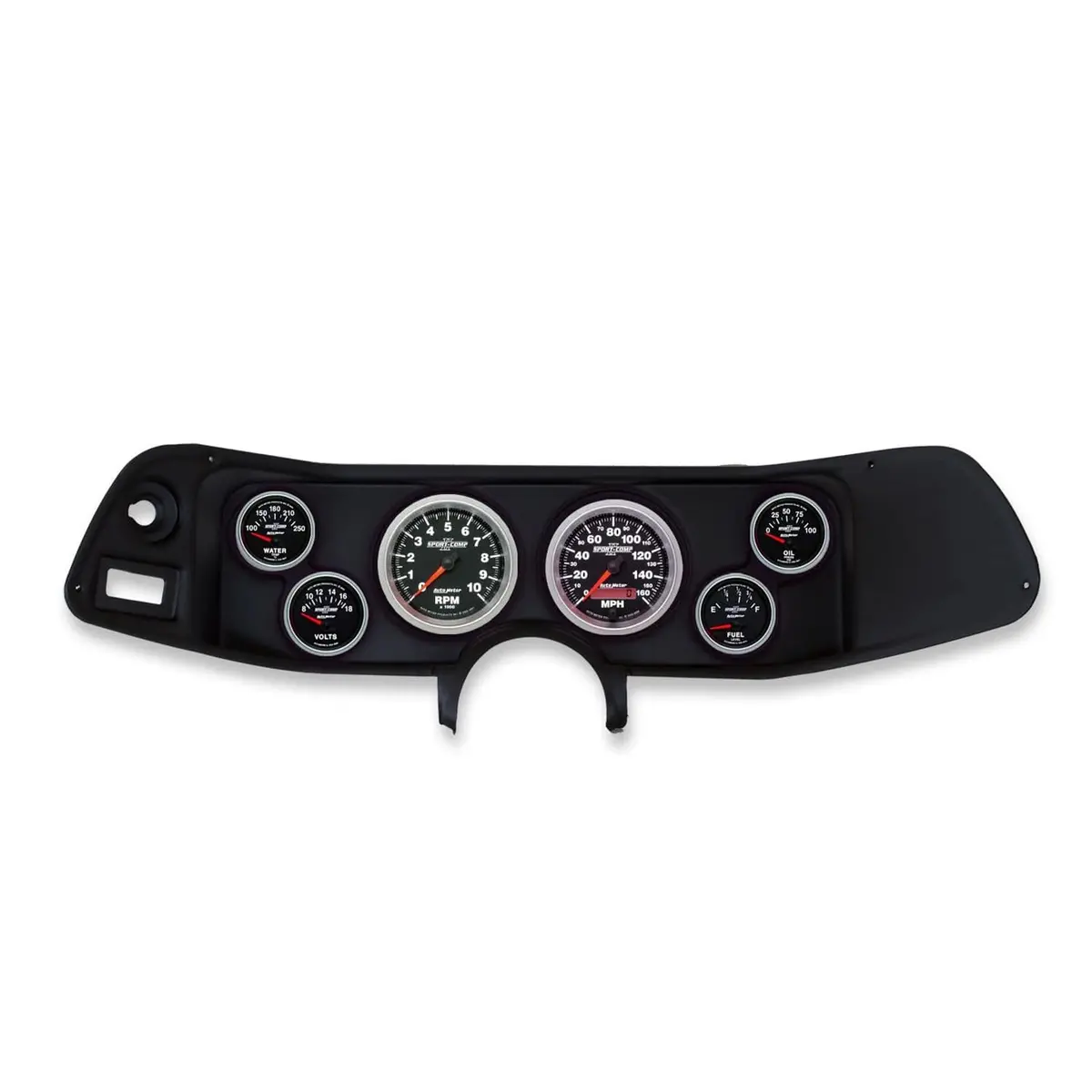 Autometer 2132-12 Sport-Comp Ii Instrument Cluster – 5-Gauge Dash Panel 1