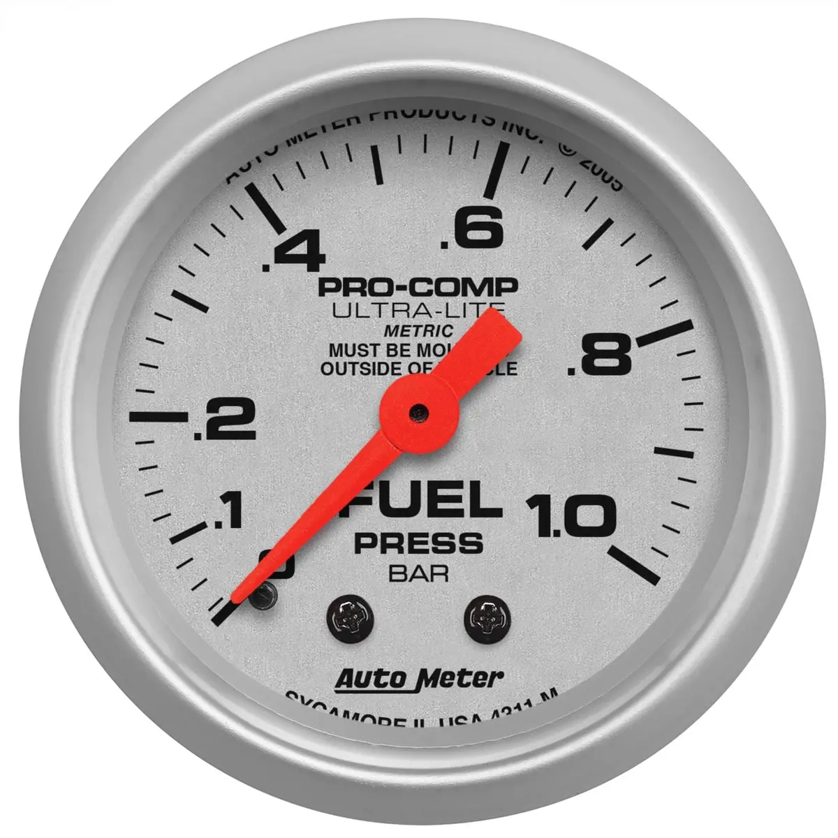 Autometer 4311-M Ultra-Lite Analog Gauge Kit 1