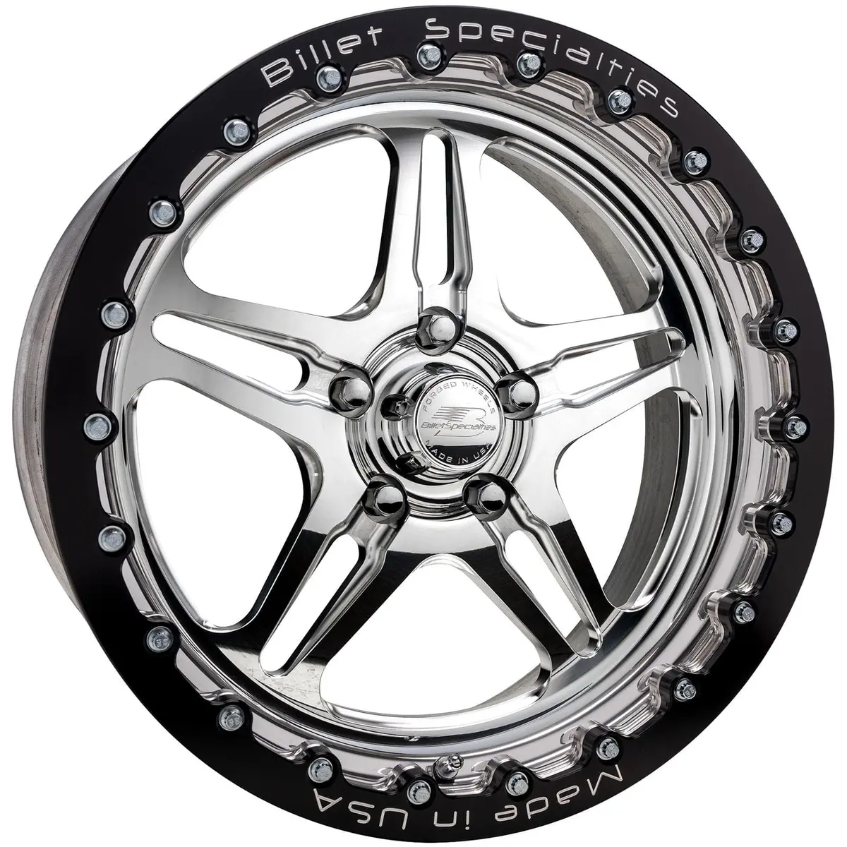 Billet Specialties Amc45Sb512 Lonestar Beadlock Wheel – Polished Amc-Style, Custom Order 1