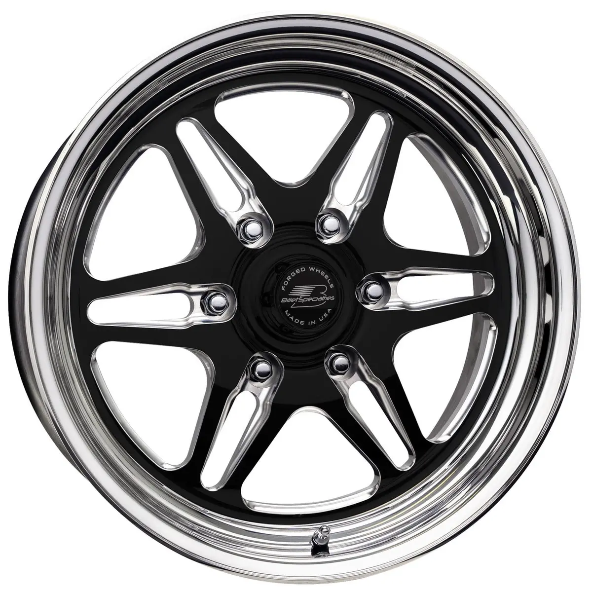 Billet Specialties Lonestar Amc46 Wheel – Black Satin Finish, Custom Order Amcb46280 1