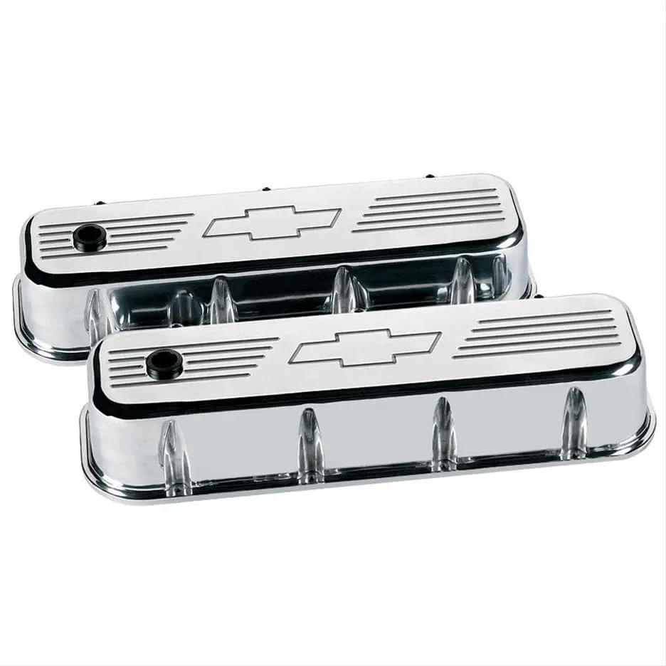 Billet Specialties 96121 Die-Cast Aluminum Valve Covers – Polished Finish, Ls-Compatible 1